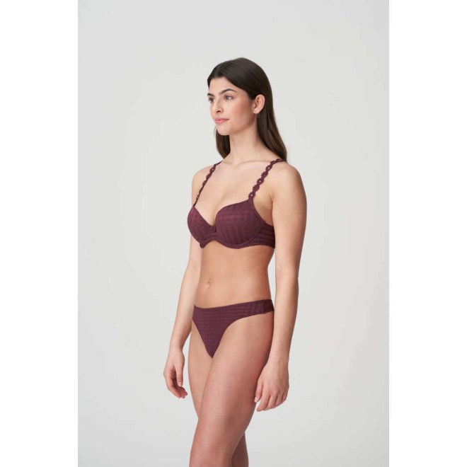 ΣΟΥΤΙΕΝ PUSH UP SLIP STRING WINE AVERO MARIE JO